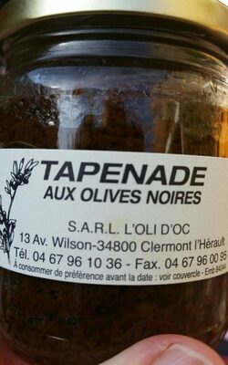 Tapenade aux olives noires
