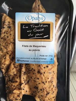 Filet de maquereau au poivre
