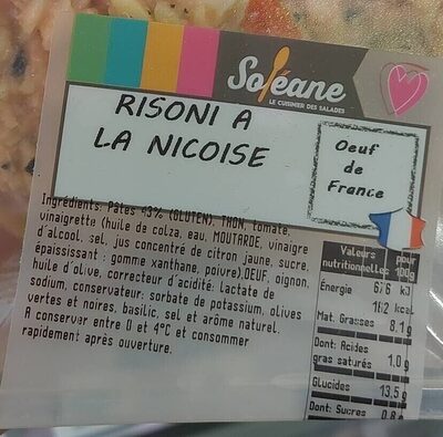 Risoni a la ncioise