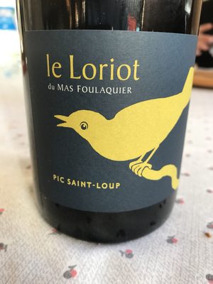 Le Loriot du Mas Foulaquier front packaging