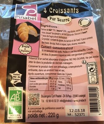 Croissants Pur Beurre