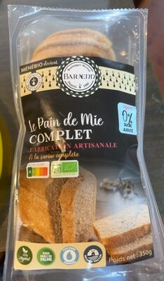 Le pain de mie complet