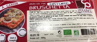 Pain de Mie Bruschetta
