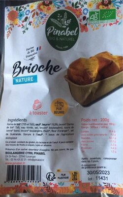 Brioche nature