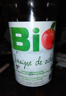 Vinaigre de cidre bio