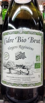 cidre bio brut