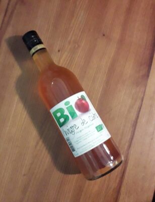 Vinaigre de cidre front packaging