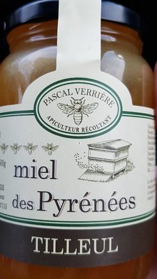 Miel des Pyrénées front packaging