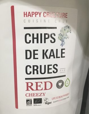Chips De Kale Crues - Red Cheezy