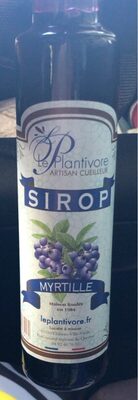 Sirop mirtille