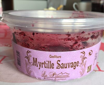 Confiture Myrtille Sauvage