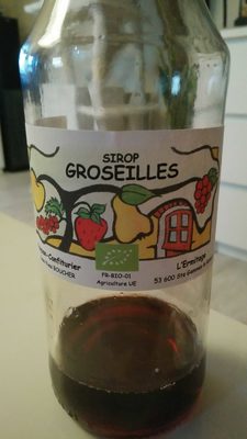 Sirop GROSEILLES