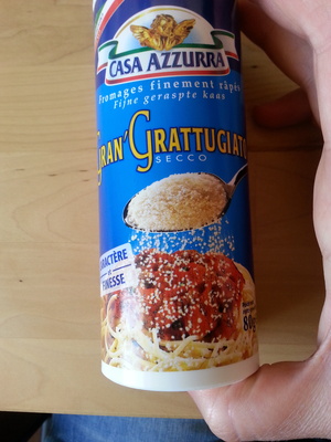 Gran Grattugiato Casa Azzurra râpé italien 80g