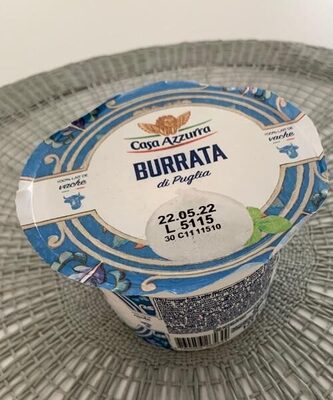 Burrata front packaging