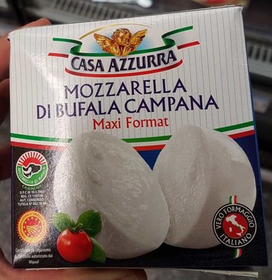Mozzarella di Bufala Campana IGP front packaging