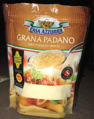 Grana Padano Grattugiato Fresco front packaging