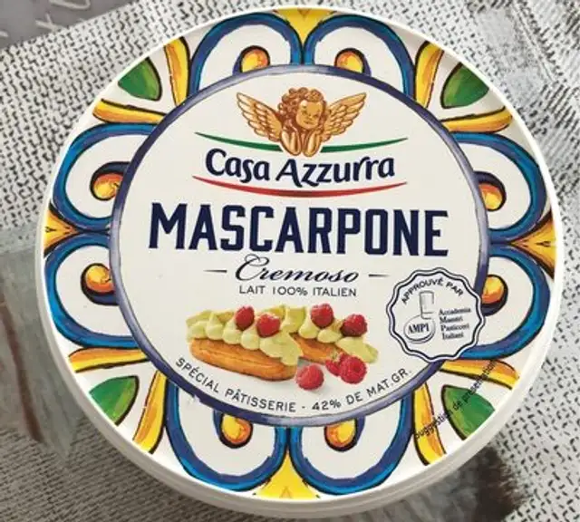 MASCARPONE nutrition facts table