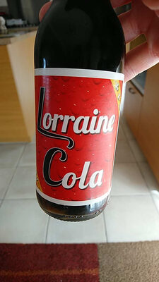 Lorraine Cola front packaging