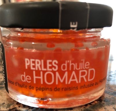Perles d'huile de homard