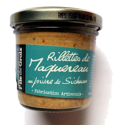Rillettes de maquereau au poivre de Sichuan