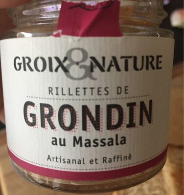 Rillettes de grondin au massala