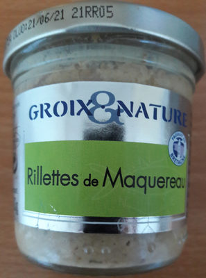 Rillettes de maquereau GROIX ET NATURE