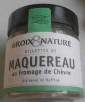Rillettes de maquereau au fromage de chèvre