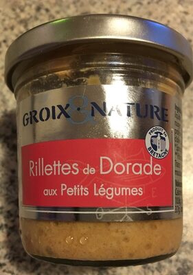 Rillettes de dorade aux petits légumes