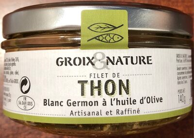 Filet de thon blanc Germon à l'huile d'olive