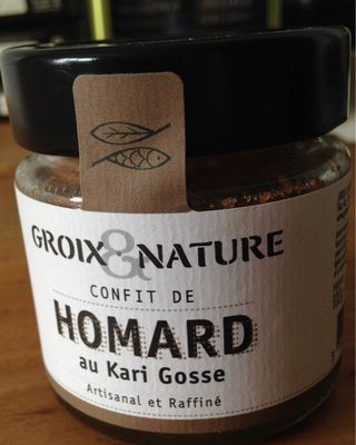 Confit de Homard au Kari Gossr