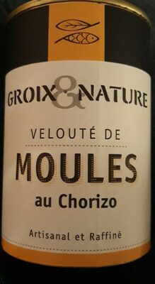 Velouté de moules au chorizo