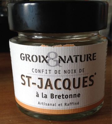 Confit de noix de St Jacques à la bretonne