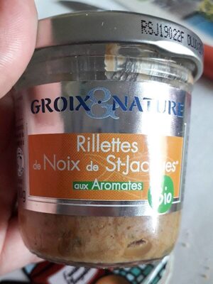 Rillettes de noix de St Jacques aux aromates Bio