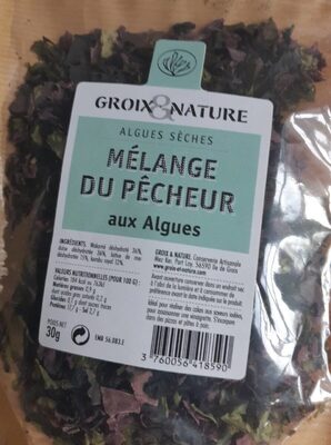 Mélange du pêcheur algues sèches front packaging