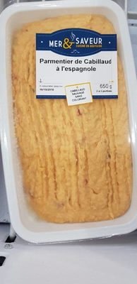 Parmentier de Cabillaud a l espagnol