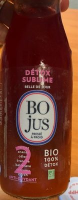 Détox sublime front packaging