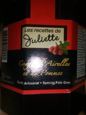 Confit d'Airelles et de Pomme s