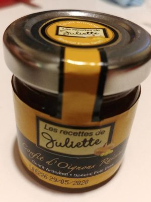 Confit d'oignons Raisins