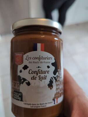 Confiture de lait front packaging
