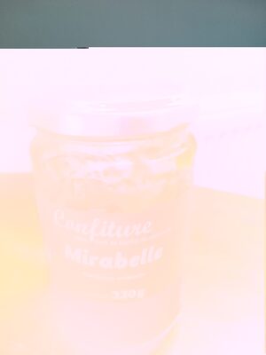 confiture mirabelle front packaging