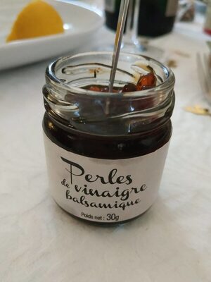 Perles de vinaigre balsamique
