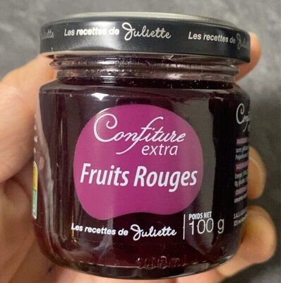 Confiture extra fruits rouges