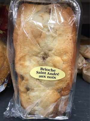 Brioche Saint André aux noix front packaging