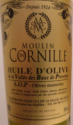 Huile D'olive Fruité Noir A. o. p.