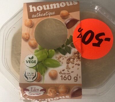 Houmous front packaging