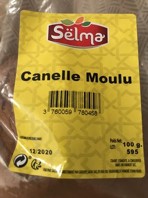Cannelle moulu front packaging