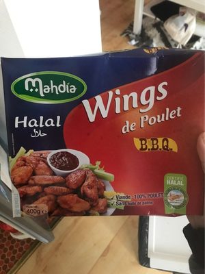 Wings de poulet halal BBQ Mah