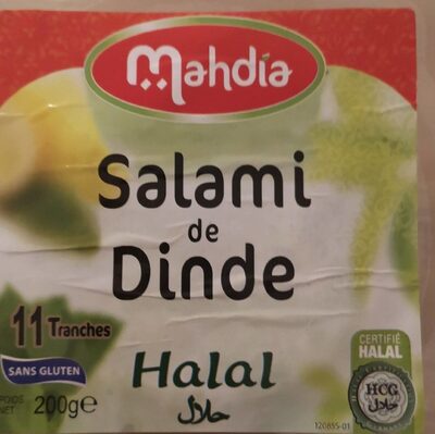 Salami de dinde halal