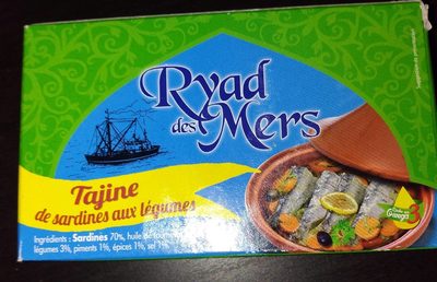 Tajine de sardines aux legumes