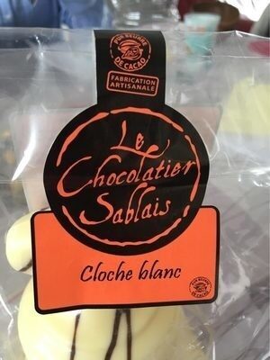 Cloche chocolat blanc
